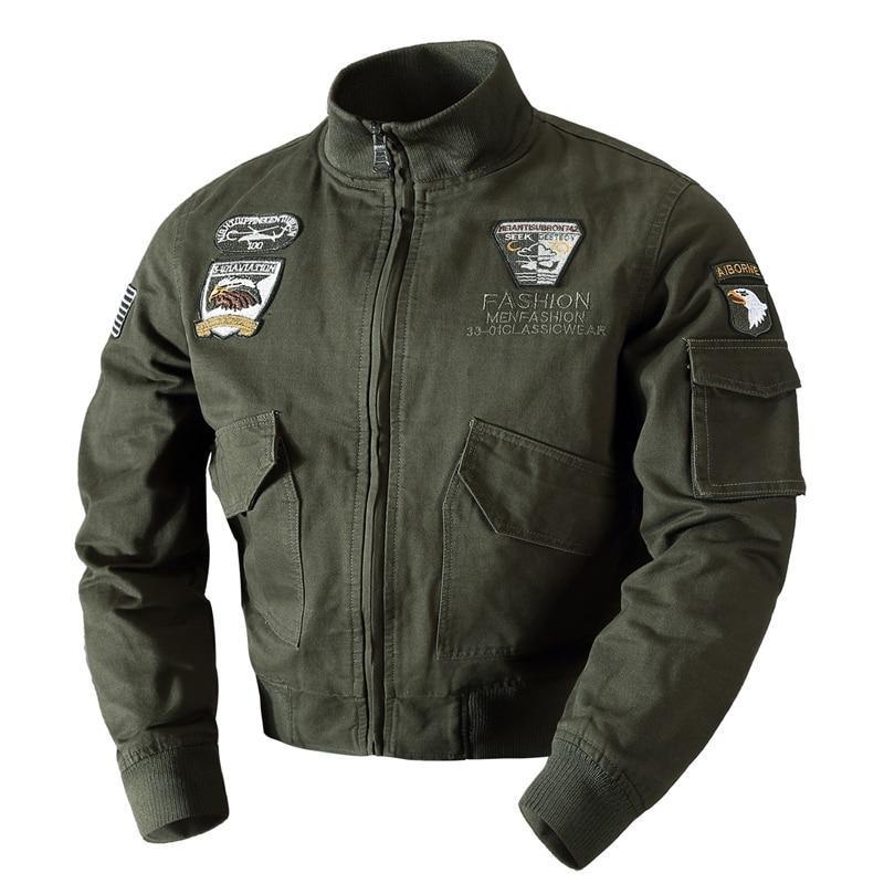 Foweknow Chaqueta de entretiempo para hombre, otoño, invierno, chaqueta de piloto, chaqueta de piloto, chaqueta de estilo vintage, chaqueta de trabajo, chaqueta de invierno, chaqueta de aviador Foweknow Chaqueta de entretiempo para hombre, otoño, invierno, chaqueta de piloto, chaqueta de piloto, chaqueta de estilo vintage, chaqueta de trabajo, chaqueta de invierno, chaqueta de aviador