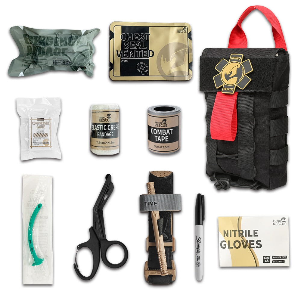 Kit De Survie Professionnel MILTEC - Capsule Étanche Urgence, Articles Essentiels | Pour Camping, Randonnée, Situations D'Urgence