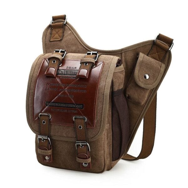 BANDOLERA VINTAGE TIPO MILITAR